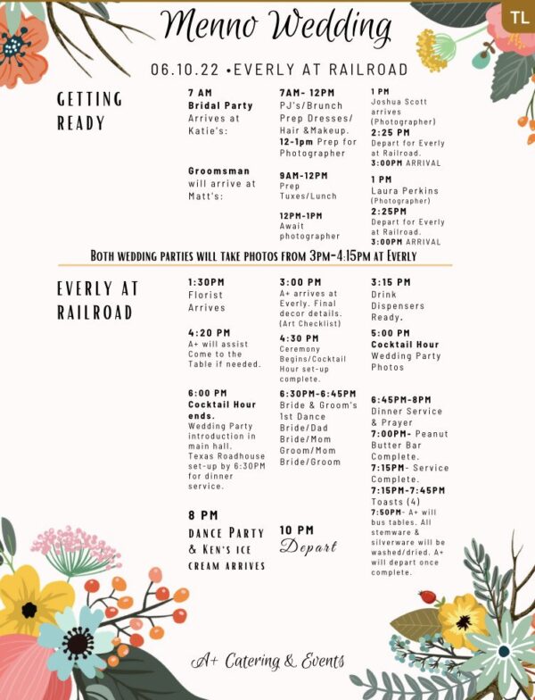 Preaching Menu. Example Example Menus - A+ Catering & Events - Serving NJ & the Tri-State Area